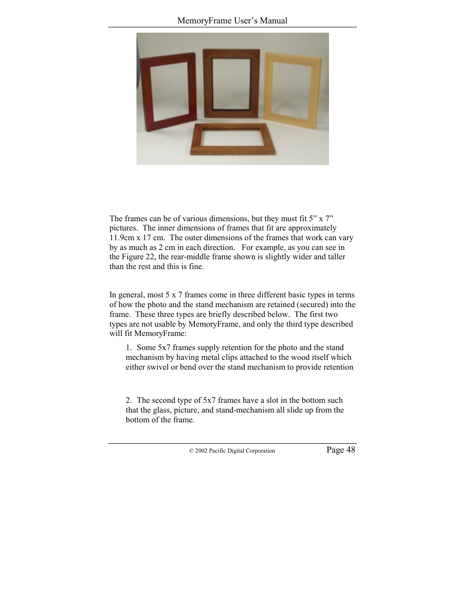 Pacific Digital Digital Pacific USB Digital Photo Frame MemoryFrame User Manual | Page 51 / 63