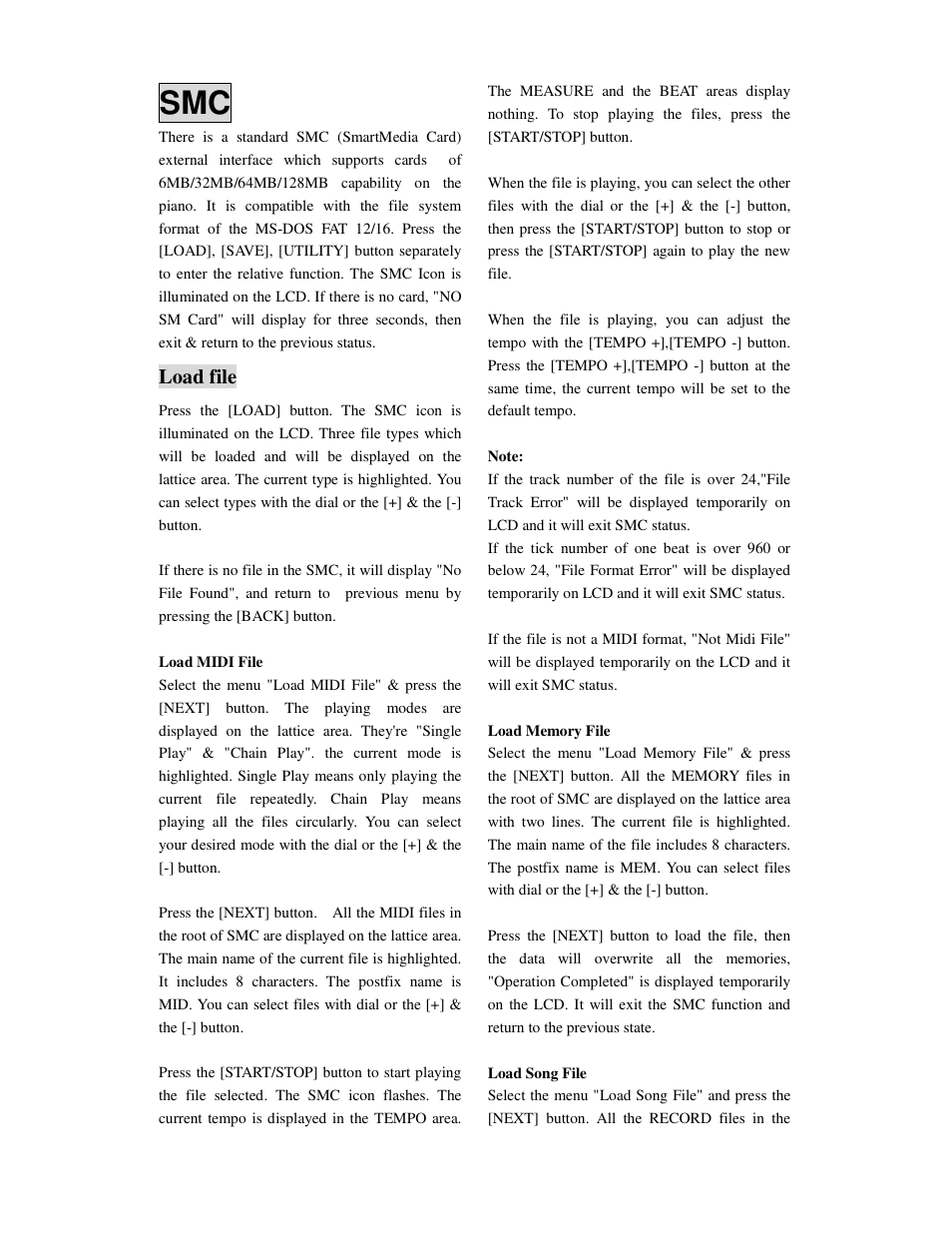 Load file | Princeton SP-88 User Manual | Page 23 / 34