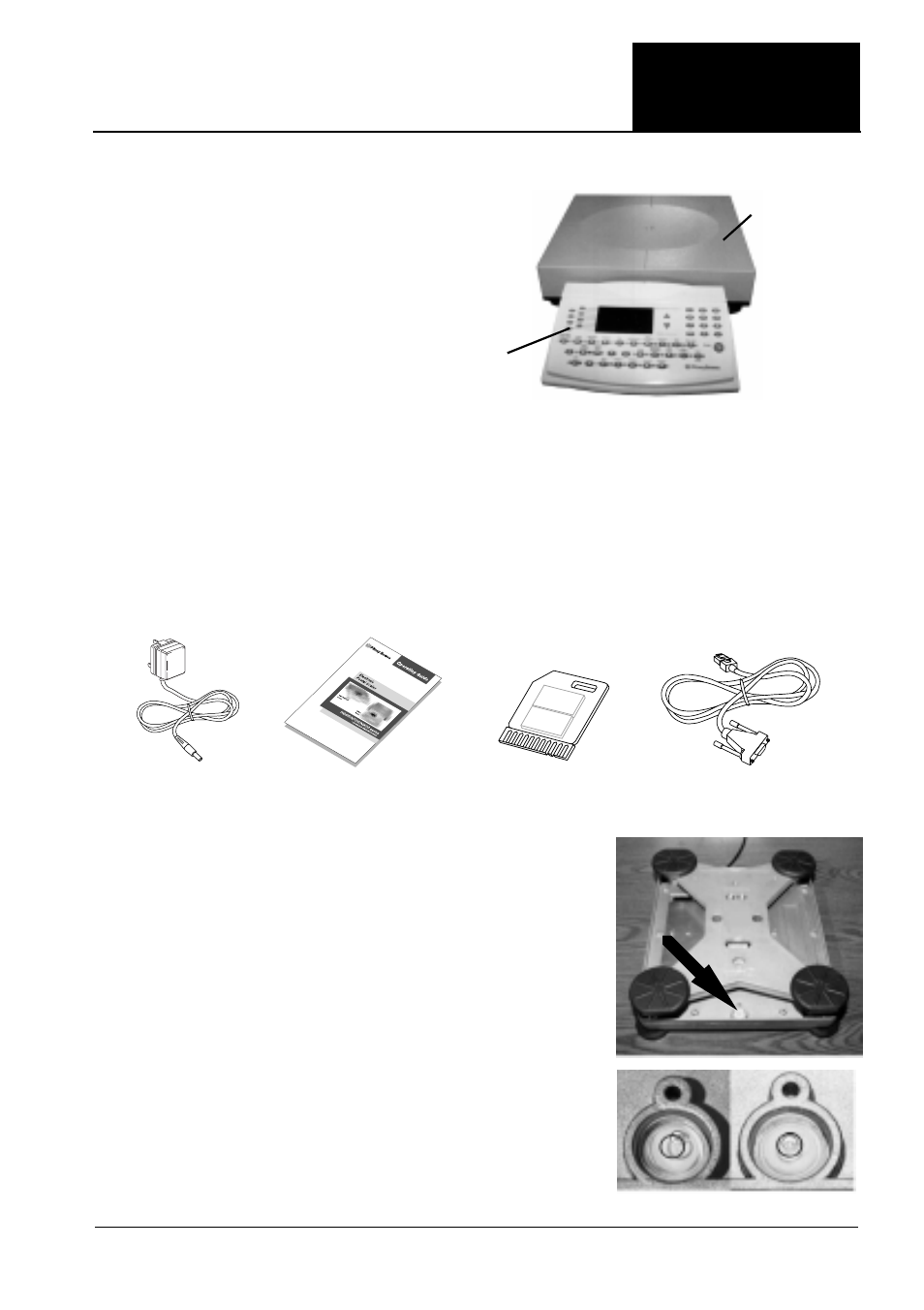 N900, Make sure you have, Locate and level the weighing platform | Pitney Bowes N921 User Manual | Page 11 / 16