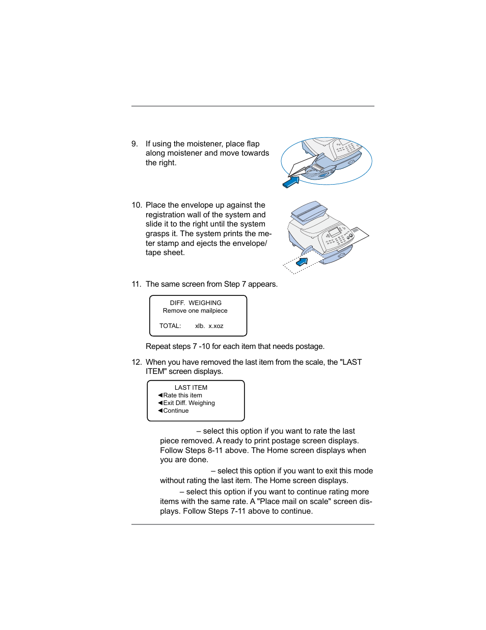 3 • running mail | Pitney Bowes DM100i User Manual | Page 37 / 159