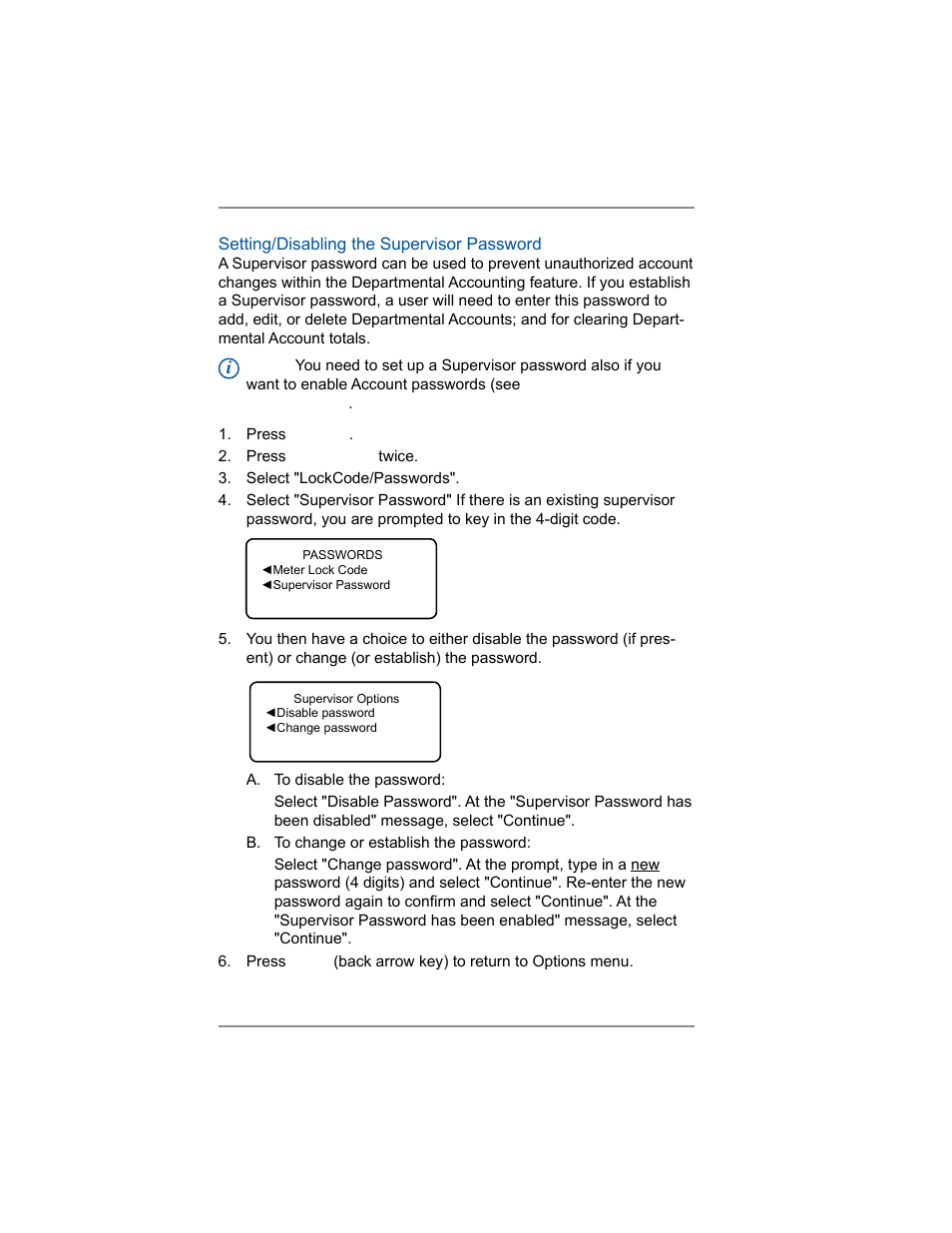 7 • system options | Pitney Bowes DM100i User Manual | Page 80 / 159