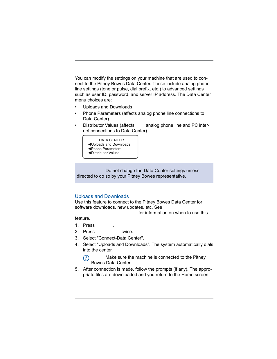 7 • system options | Pitney Bowes DM100i User Manual | Page 85 / 159