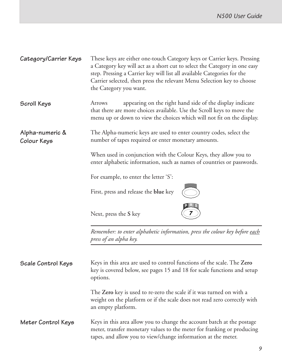 Pitney Bowes N521P User Manual | Page 10 / 30