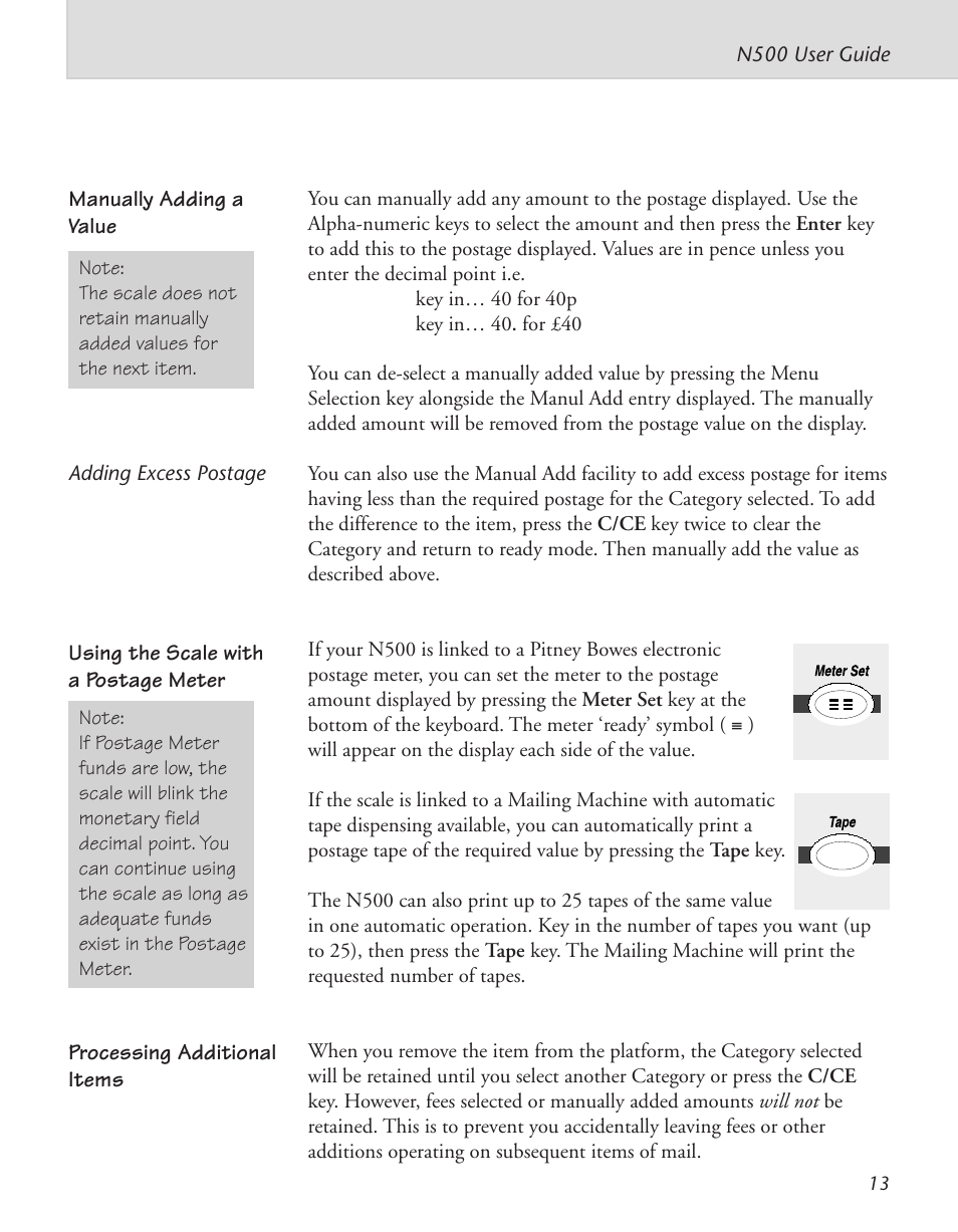 Pitney Bowes N521P User Manual | Page 14 / 30