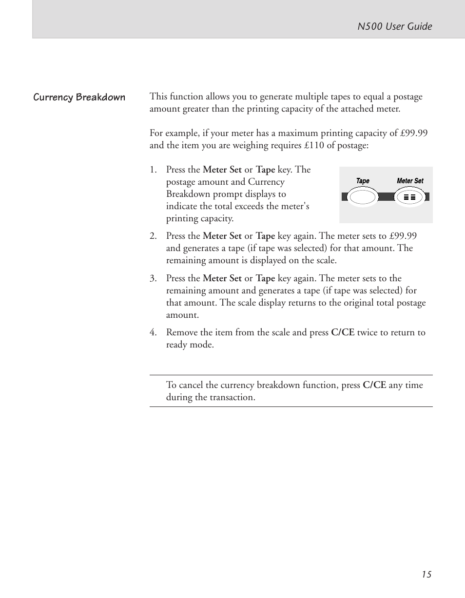 Pitney Bowes N521P User Manual | Page 16 / 30