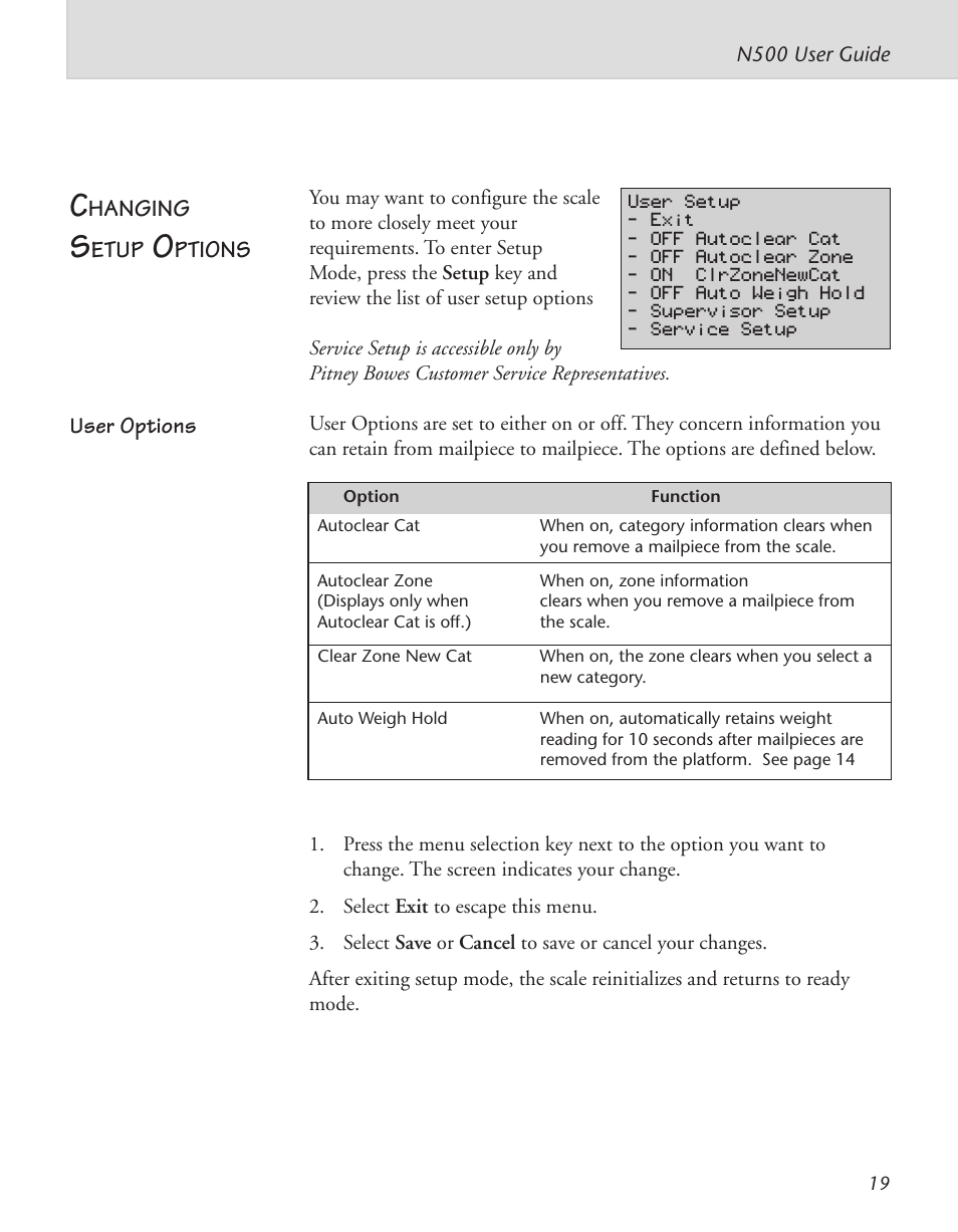 Pitney Bowes N521P User Manual | Page 20 / 30