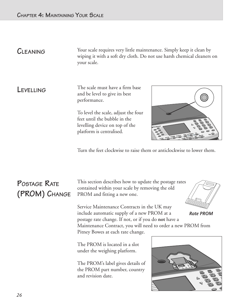 Prom) c | Pitney Bowes N521P User Manual | Page 27 / 30