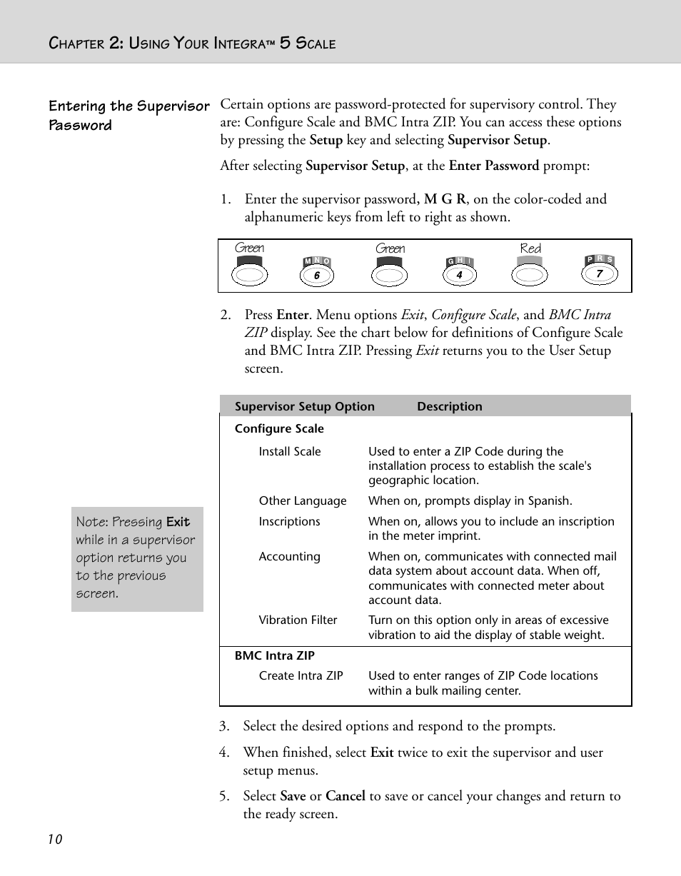 Pitney Bowes INTEGRA N500 User Manual | Page 14 / 29