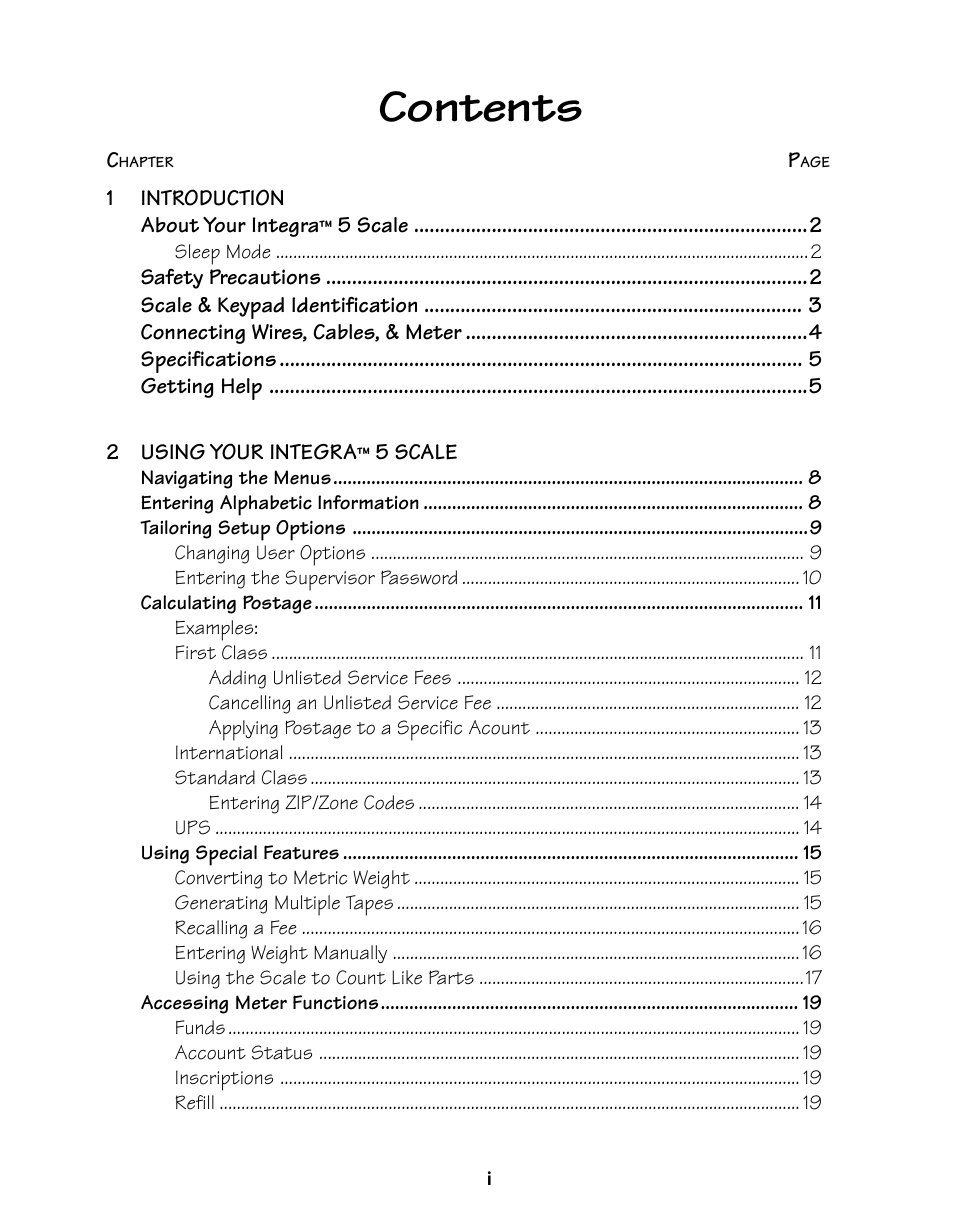 Pitney Bowes INTEGRA N500 User Manual | Page 3 / 29