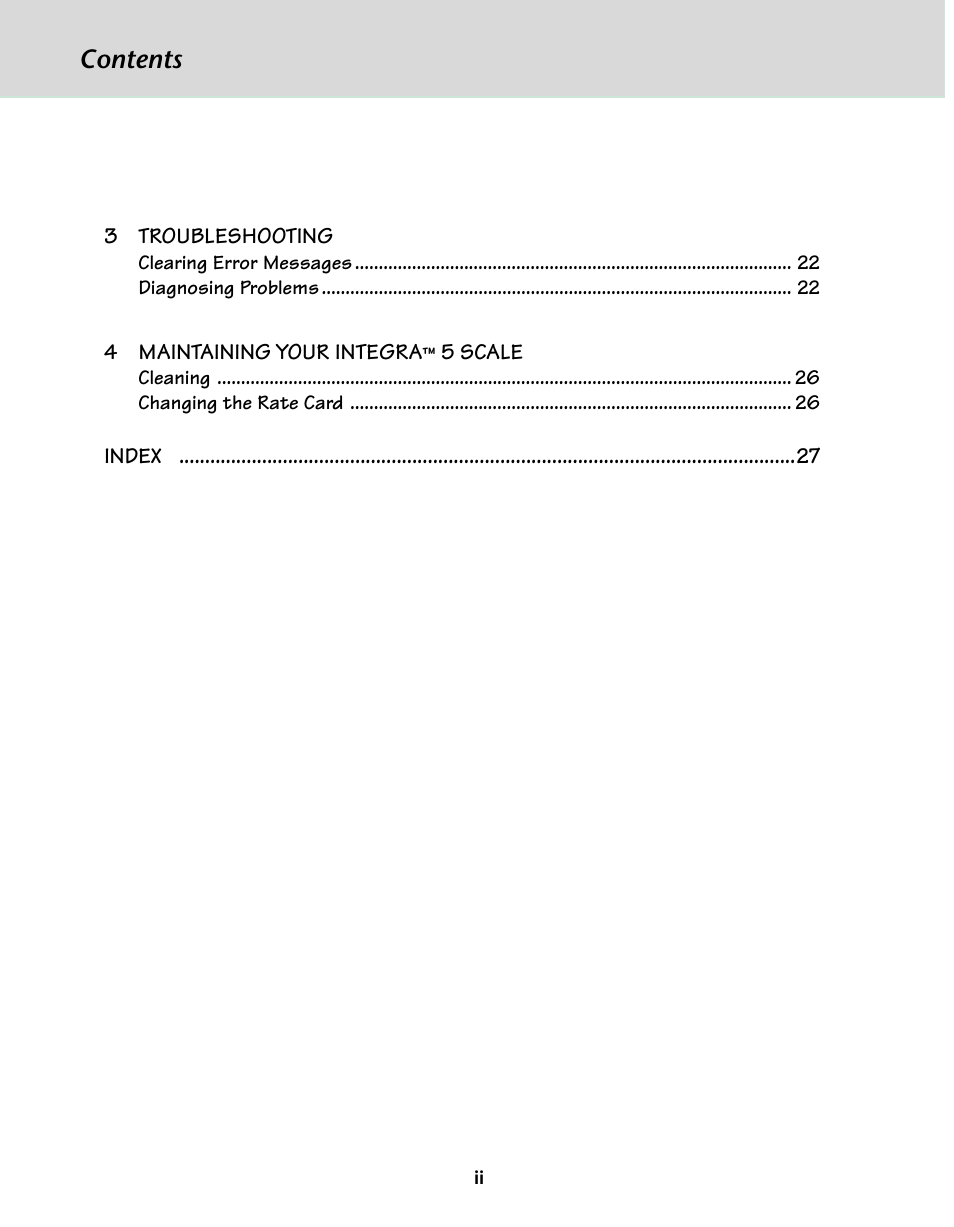 Pitney Bowes INTEGRA N500 User Manual | Page 4 / 29
