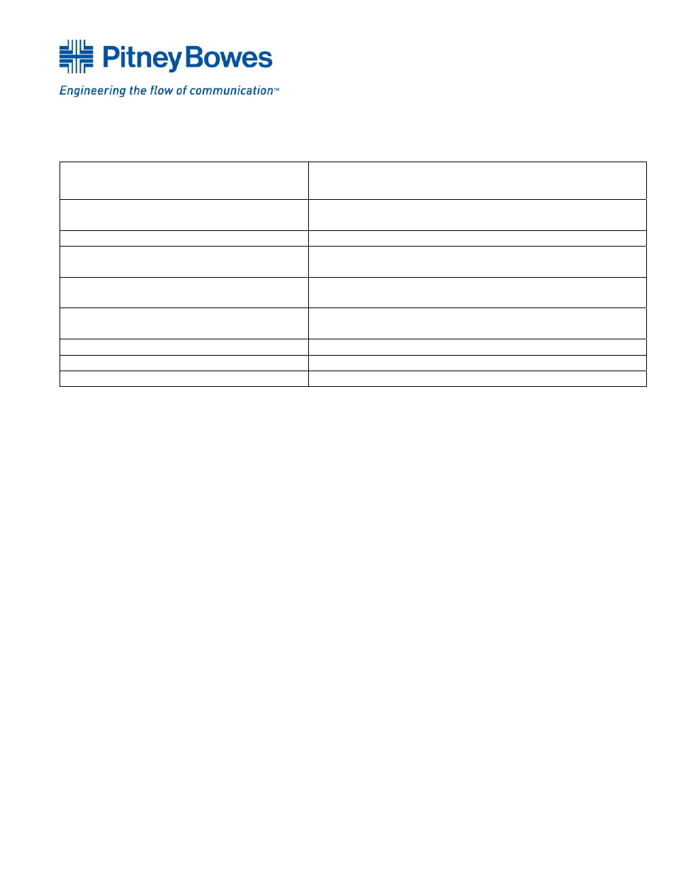 Checking connectivity, Service support, Checking connectivity service support | Pitney Bowes DM SERIES AW20905 User Manual | Page 8 / 8