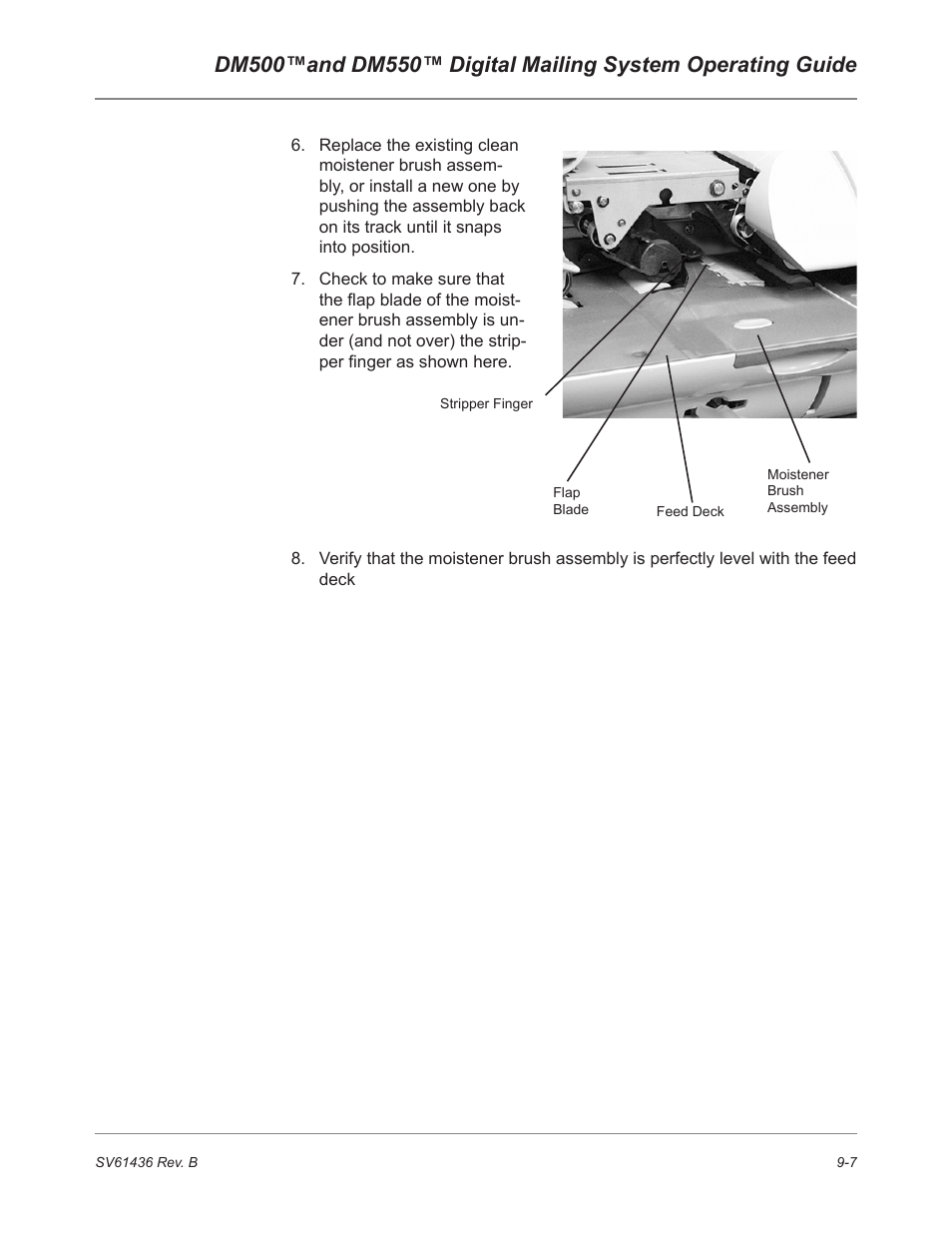 Pitney Bowes DM550 User Manual | Page 143 / 208