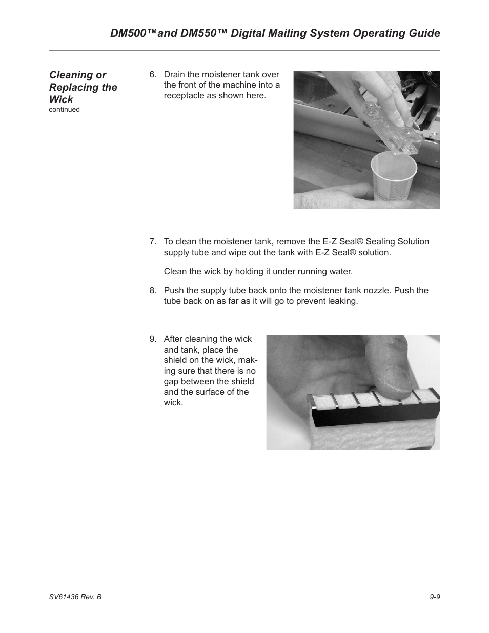 Pitney Bowes DM550 User Manual | Page 145 / 208