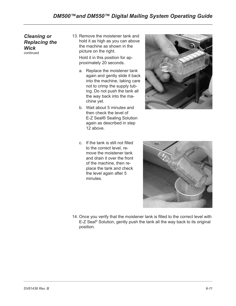 Pitney Bowes DM550 User Manual | Page 147 / 208