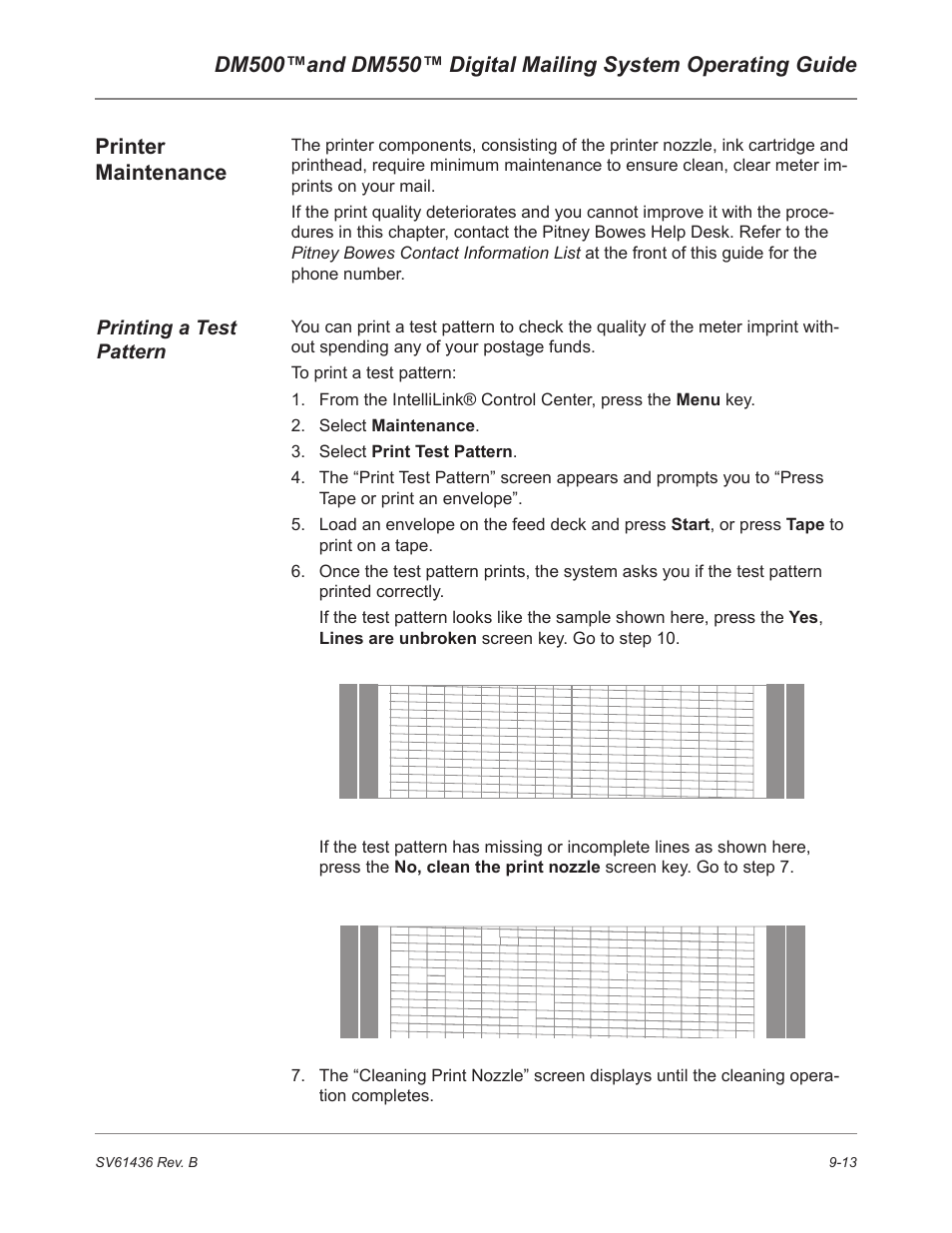 Pitney Bowes DM550 User Manual | Page 149 / 208