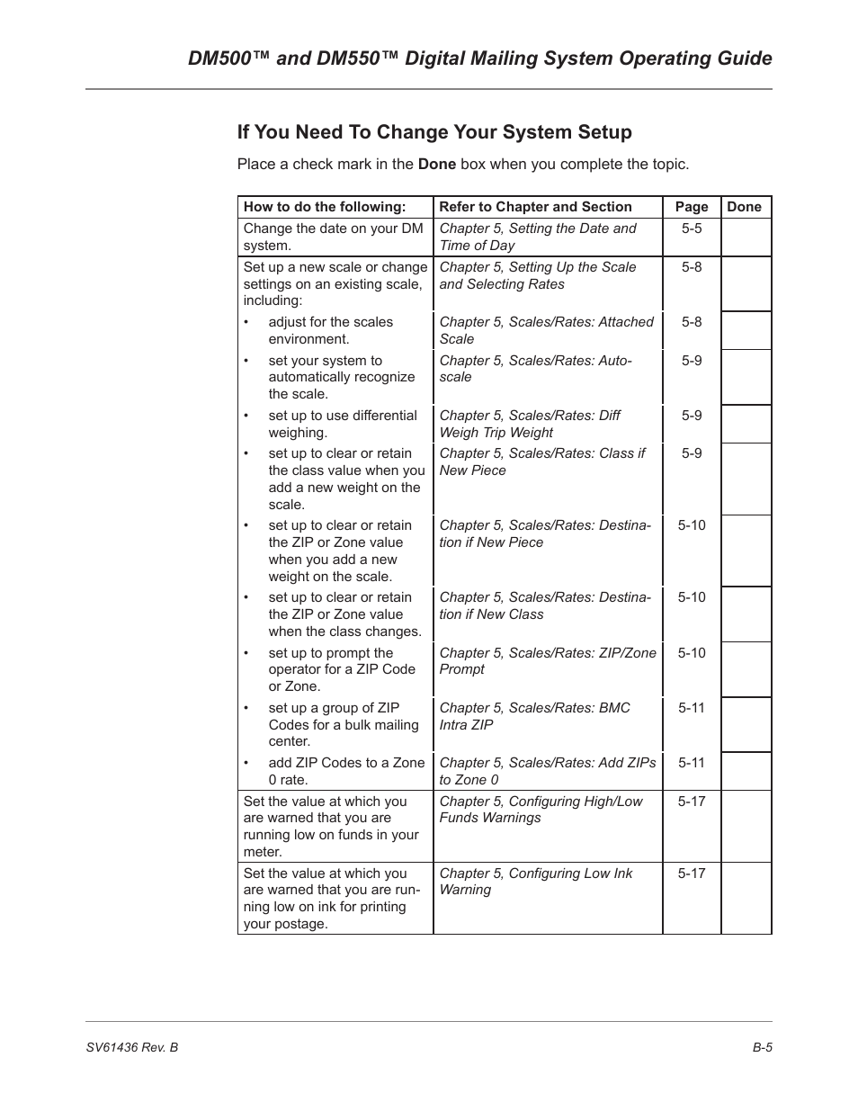 Pitney Bowes DM550 User Manual | Page 191 / 208