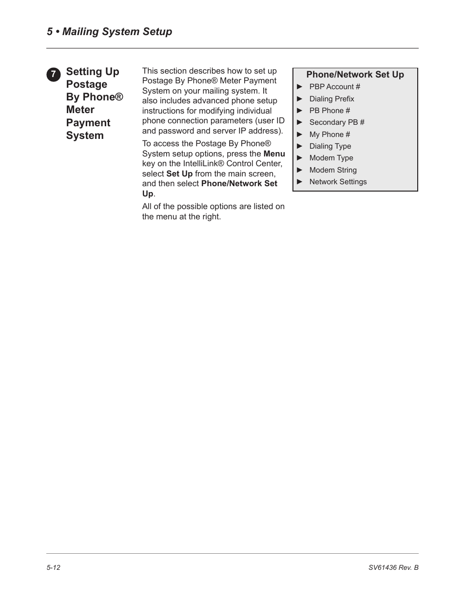 Pitney Bowes DM550 User Manual | Page 80 / 208
