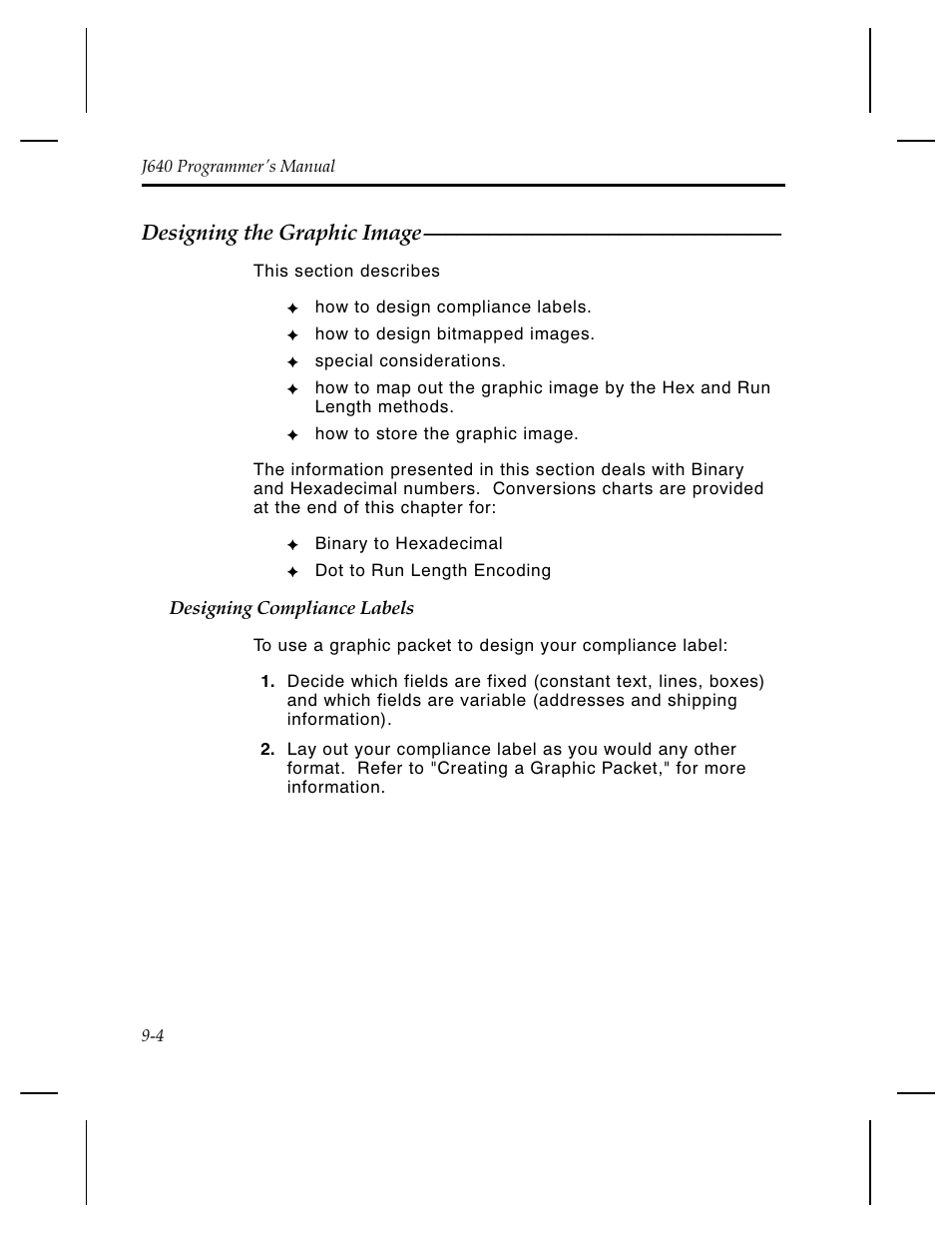 Designing the graphic image | Pitney Bowes J640 User Manual | Page 169 / 267