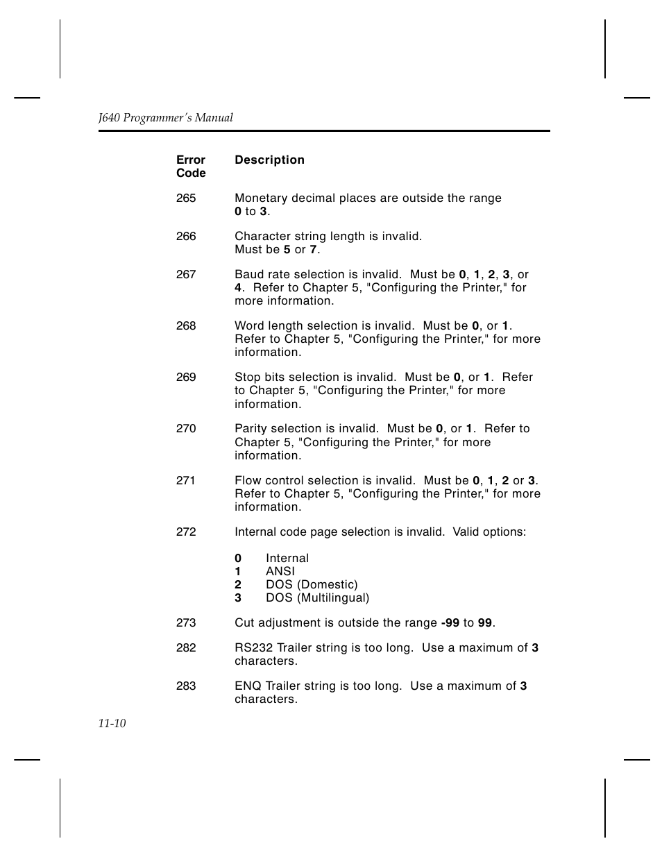 Pitney Bowes J640 User Manual | Page 215 / 267