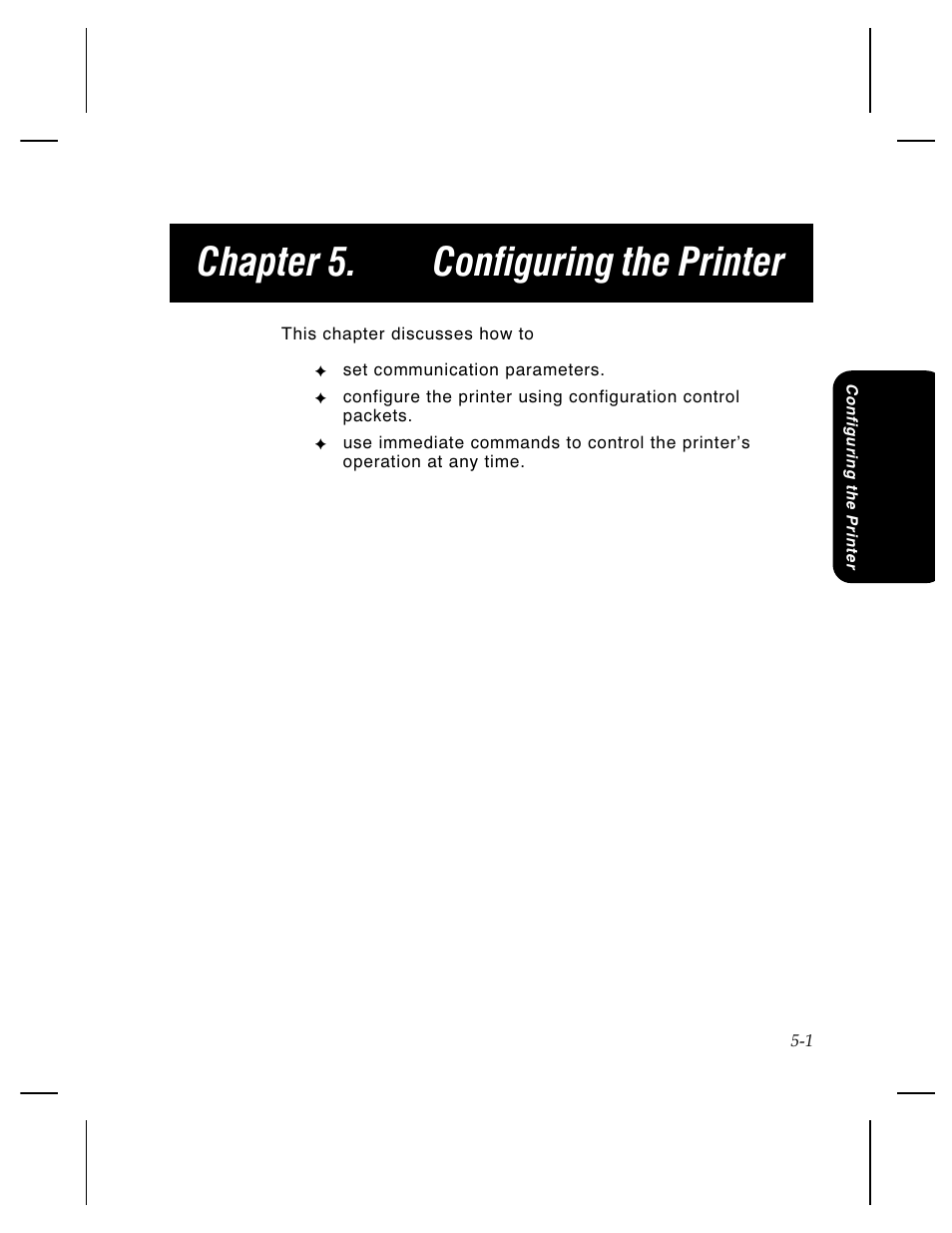 Chapter 5. configuring the printer | Pitney Bowes J640 User Manual | Page 87 / 267