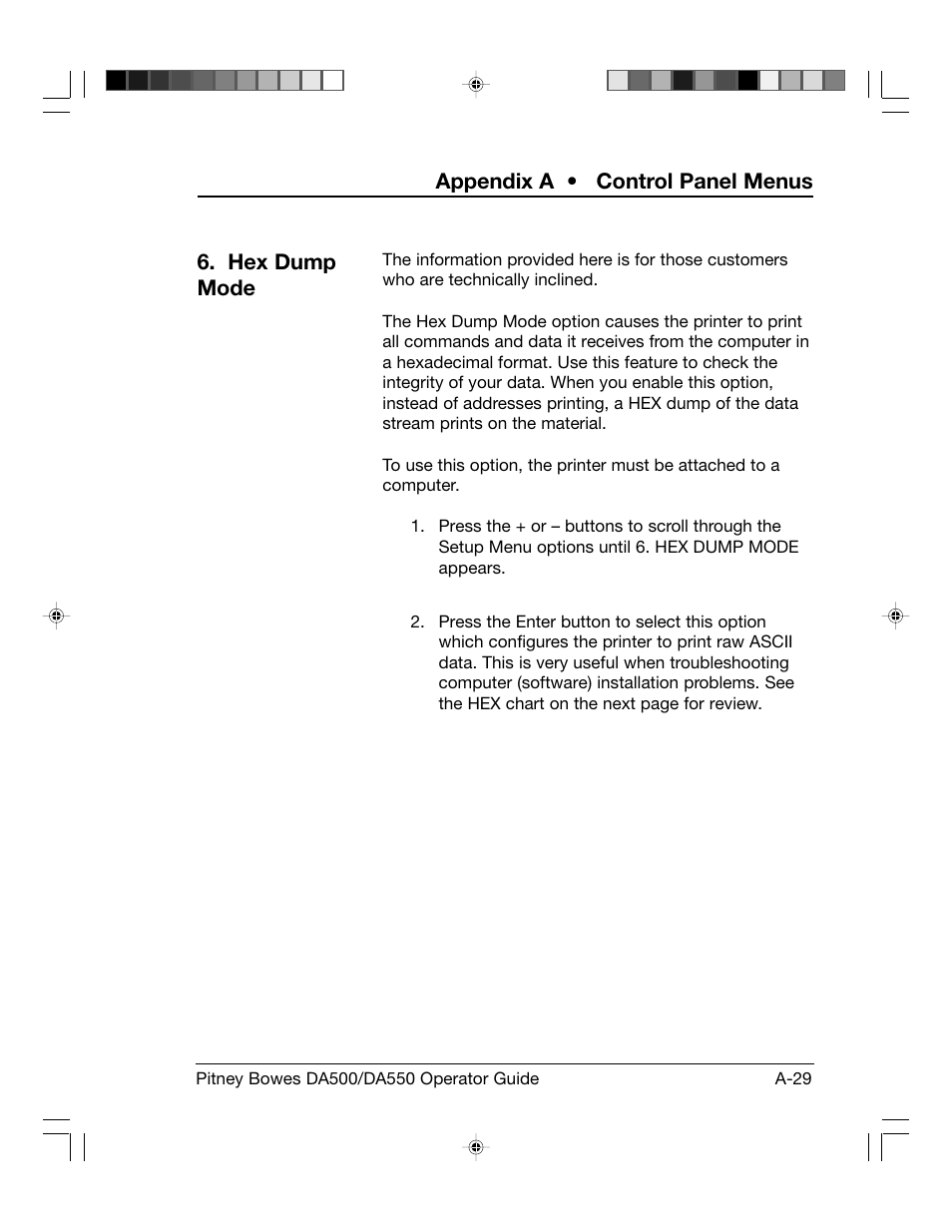 Pitney Bowes ADDRESSRIGHT DA550 User Manual | Page 109 / 135