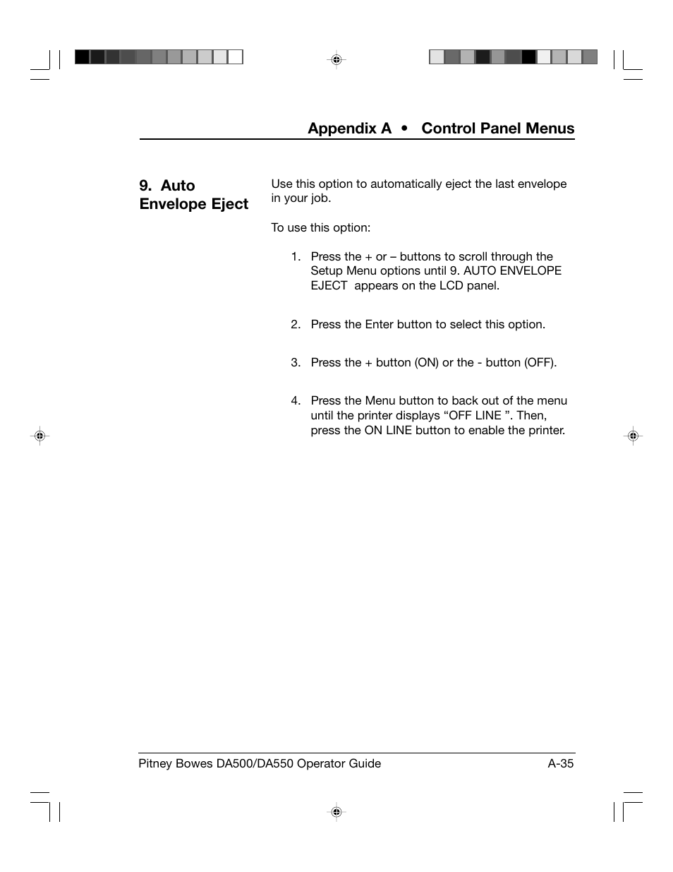 Pitney Bowes ADDRESSRIGHT DA550 User Manual | Page 115 / 135