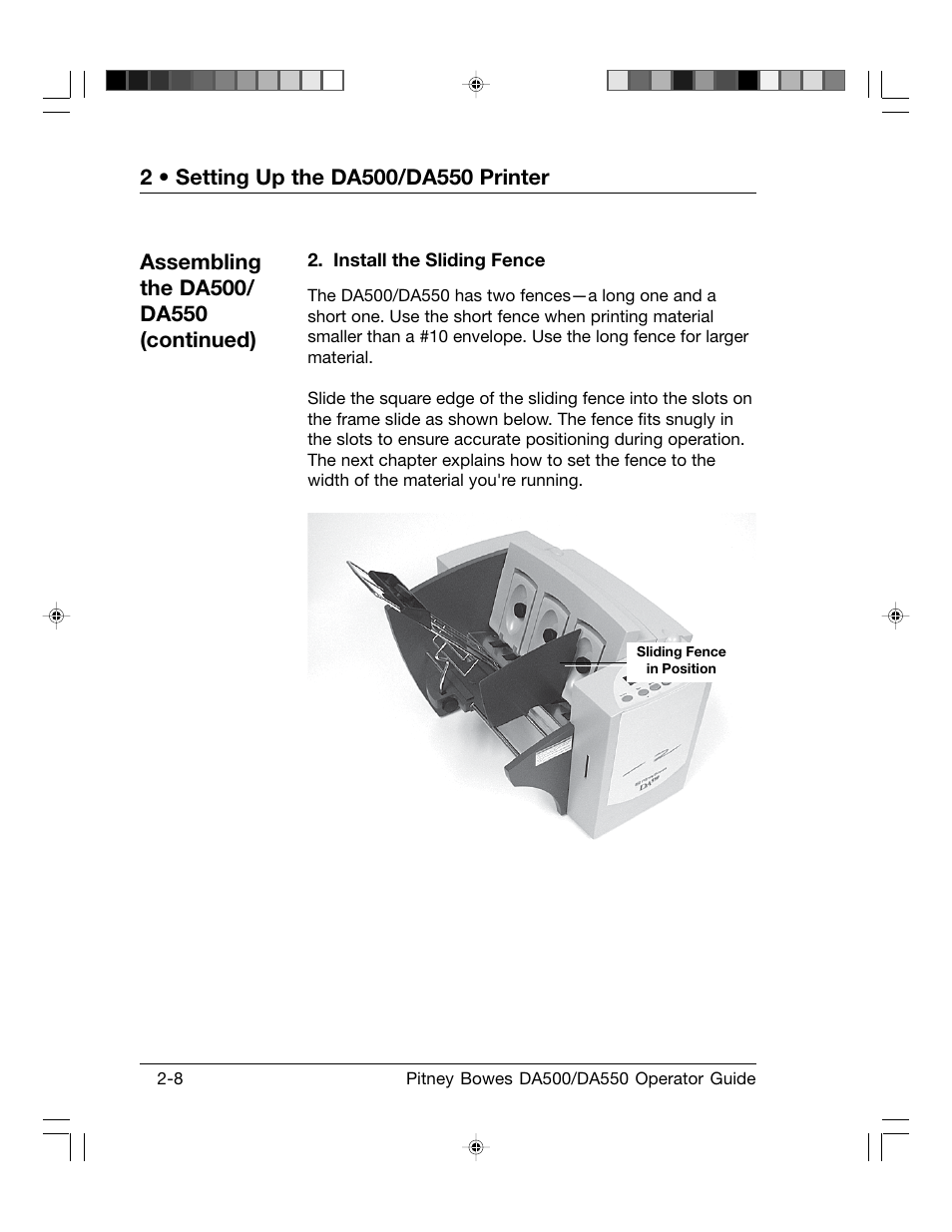 Pitney Bowes ADDRESSRIGHT DA550 User Manual | Page 20 / 135