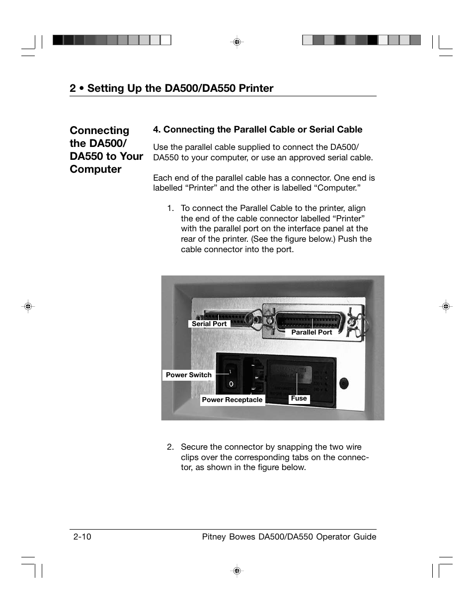 Pitney Bowes ADDRESSRIGHT DA550 User Manual | Page 22 / 135