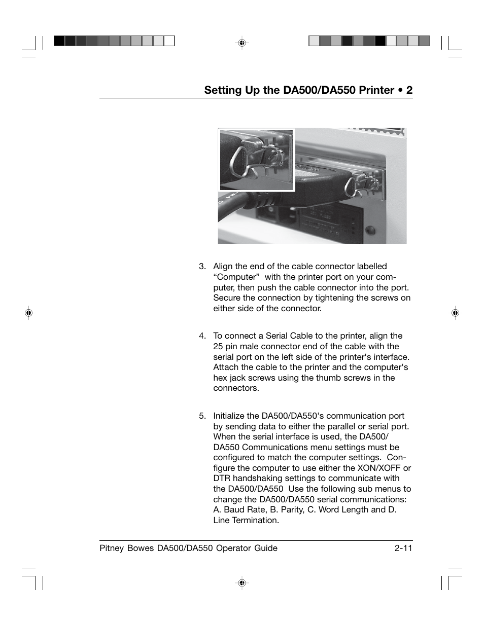 Pitney Bowes ADDRESSRIGHT DA550 User Manual | Page 23 / 135