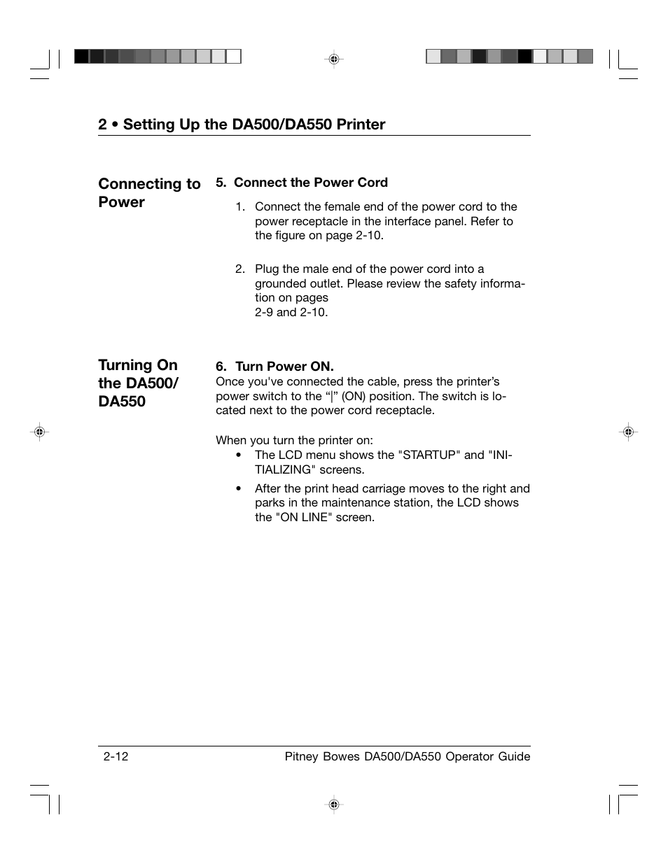 Pitney Bowes ADDRESSRIGHT DA550 User Manual | Page 24 / 135