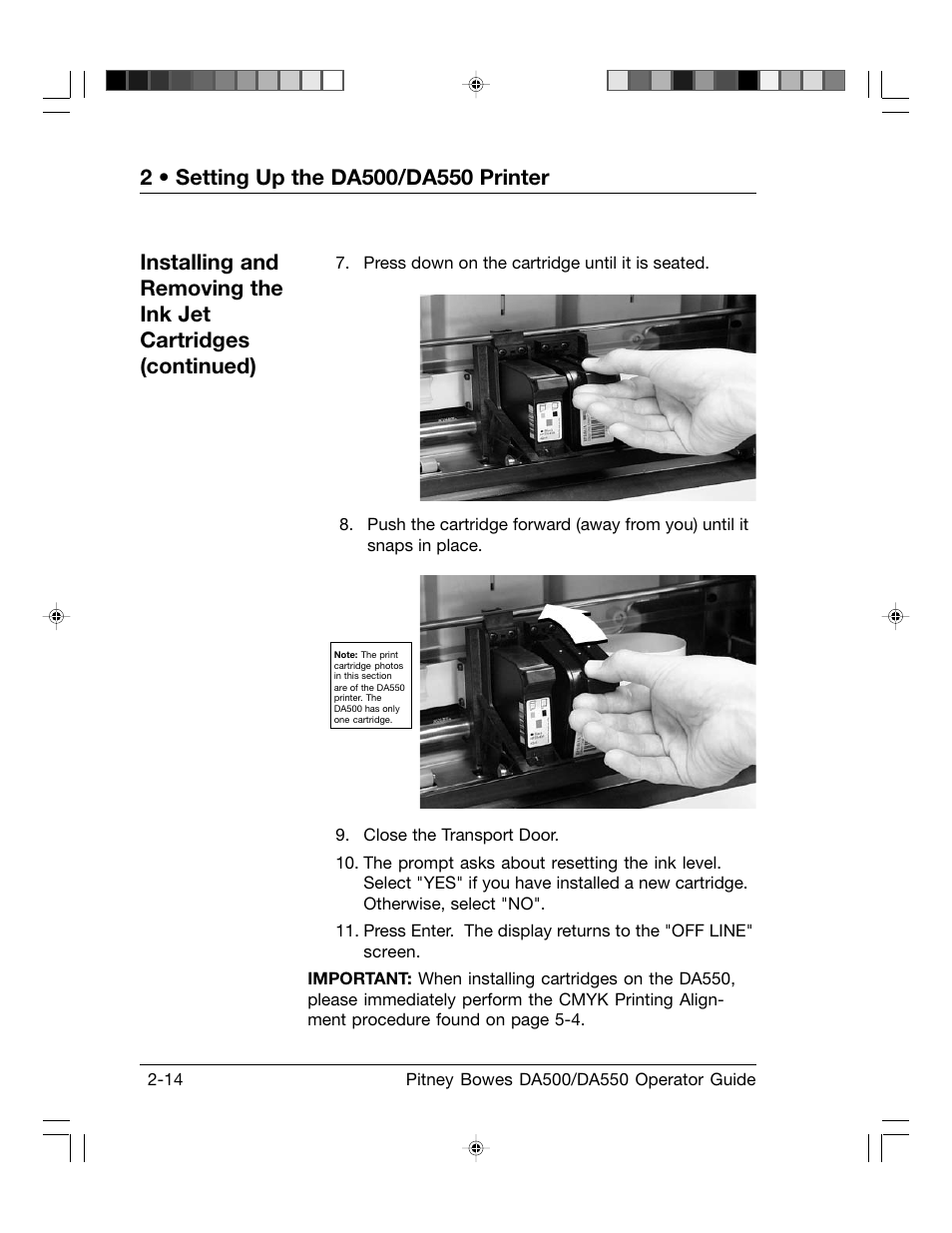 Pitney Bowes ADDRESSRIGHT DA550 User Manual | Page 26 / 135