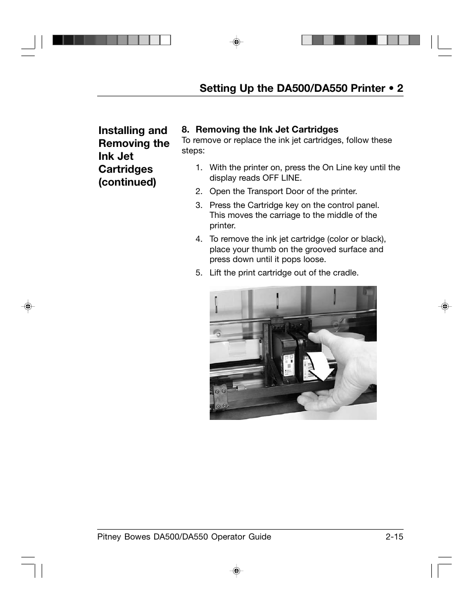 Pitney Bowes ADDRESSRIGHT DA550 User Manual | Page 27 / 135