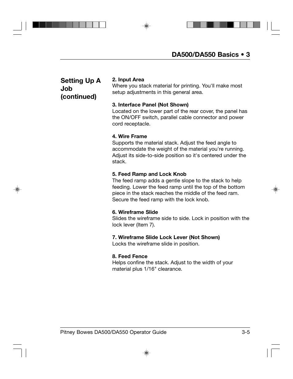 Pitney Bowes ADDRESSRIGHT DA550 User Manual | Page 33 / 135