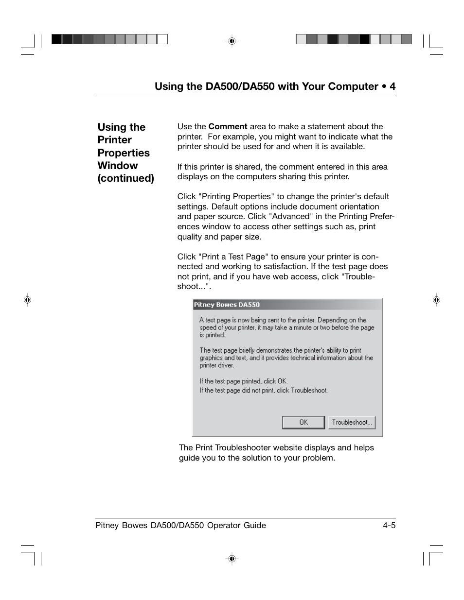 Pitney Bowes ADDRESSRIGHT DA550 User Manual | Page 51 / 135