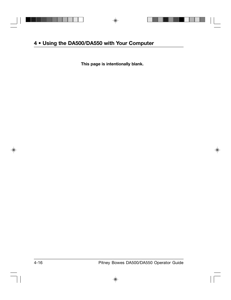 Pitney Bowes ADDRESSRIGHT DA550 User Manual | Page 62 / 135