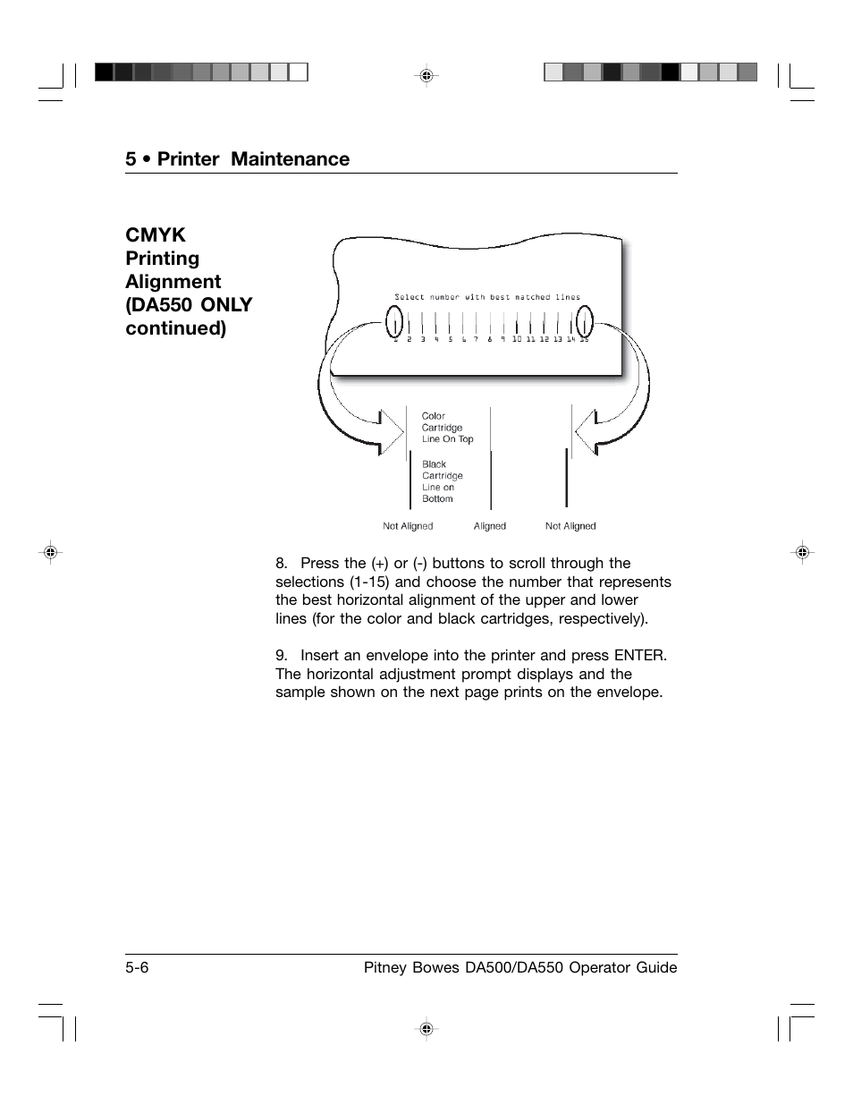 Pitney Bowes ADDRESSRIGHT DA550 User Manual | Page 68 / 135