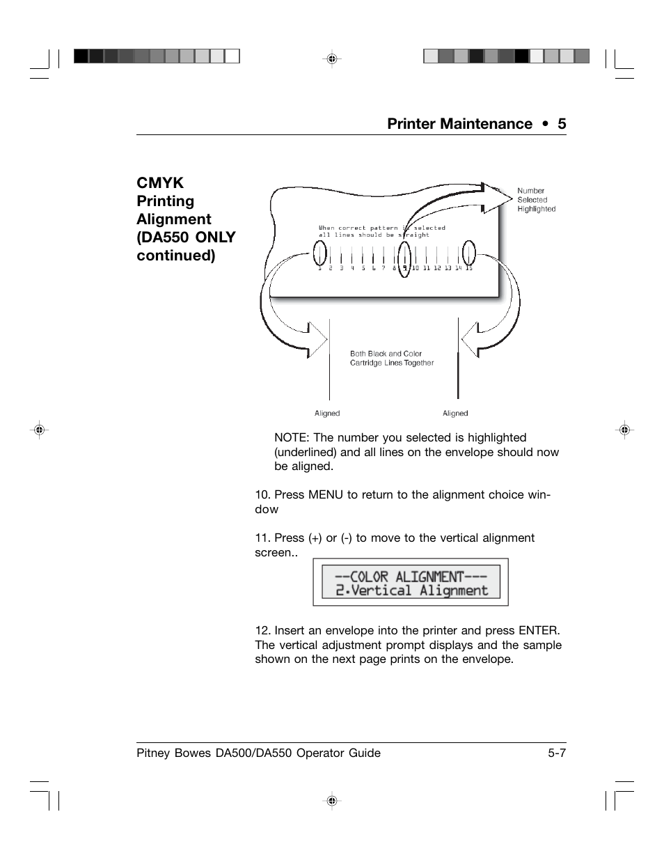 Pitney Bowes ADDRESSRIGHT DA550 User Manual | Page 69 / 135