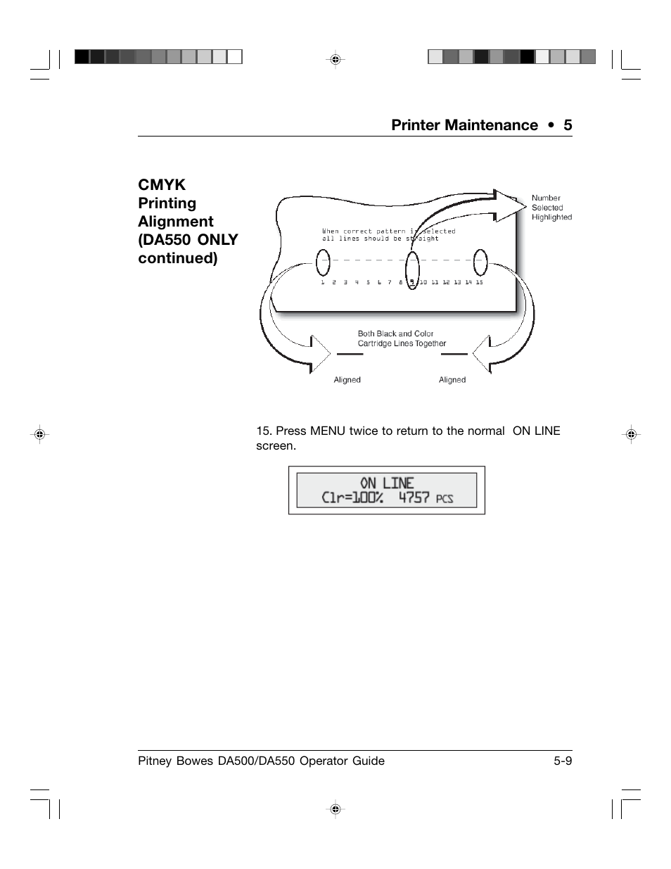 Pitney Bowes ADDRESSRIGHT DA550 User Manual | Page 71 / 135