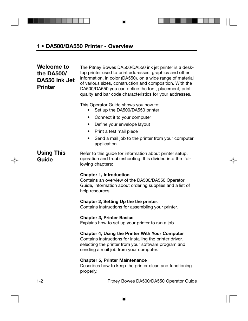 Pitney Bowes ADDRESSRIGHT DA550 User Manual | Page 8 / 135