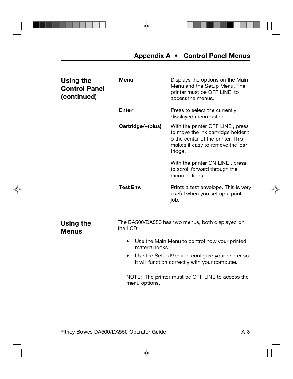 Pitney Bowes ADDRESSRIGHT DA550 User Manual | Page 83 / 135