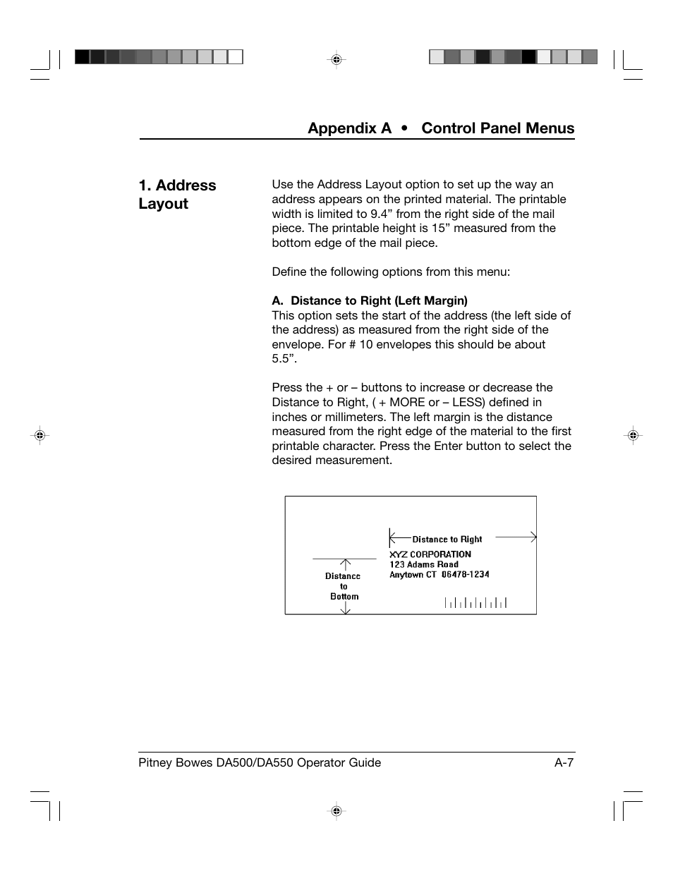 Pitney Bowes ADDRESSRIGHT DA550 User Manual | Page 87 / 135