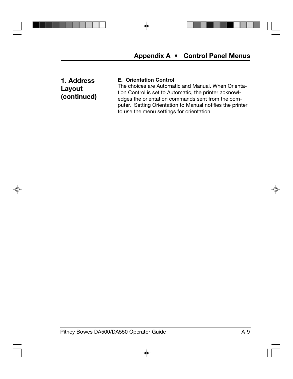 Pitney Bowes ADDRESSRIGHT DA550 User Manual | Page 89 / 135