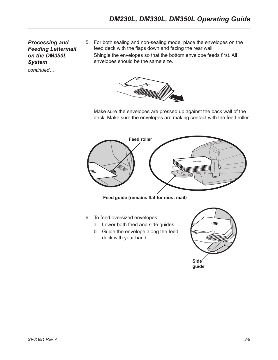 Pitney Bowes DM230L User Manual | Page 44 / 158
