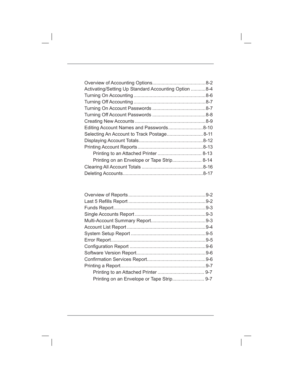 Pitney Bowes DM400C User Manual | Page 10 / 196