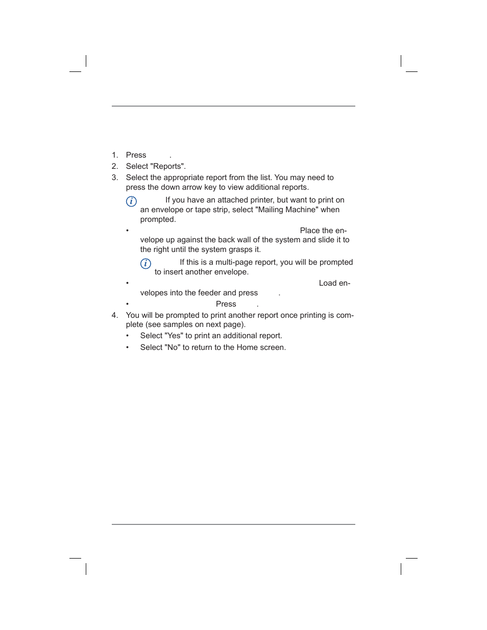 Printing on an envelope or tape strip, 8 • standard accounting option | Pitney Bowes DM400C User Manual | Page 120 / 196