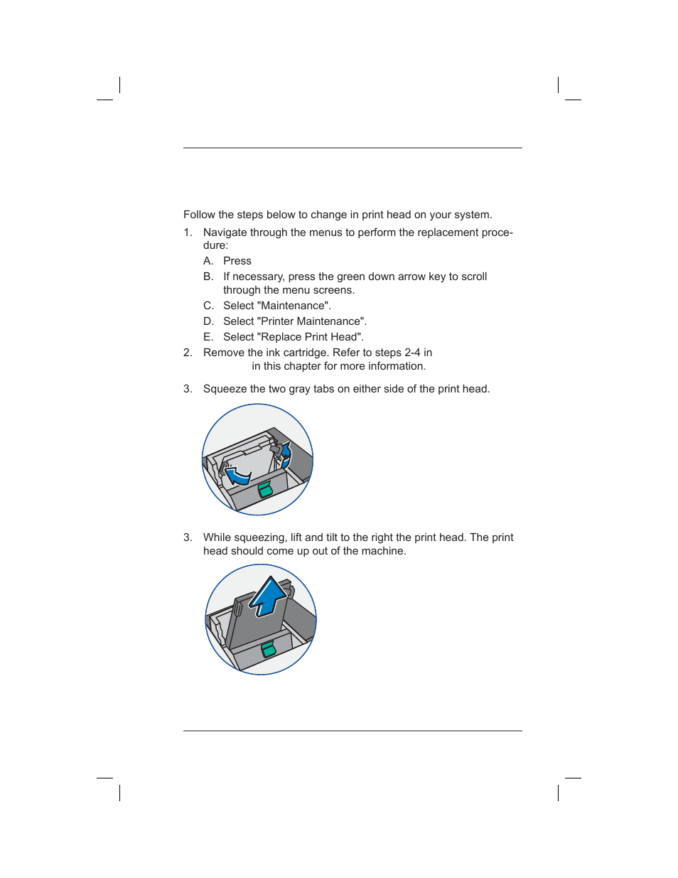 Replacing the print head, 12 • maintenance | Pitney Bowes DM400C User Manual | Page 165 / 196