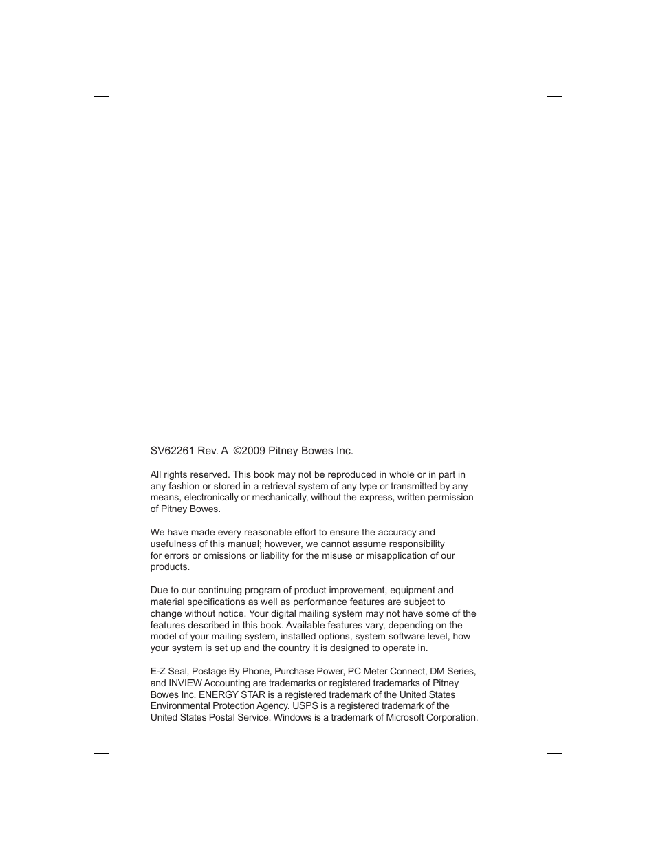 Pitney Bowes DM400C User Manual | Page 2 / 196