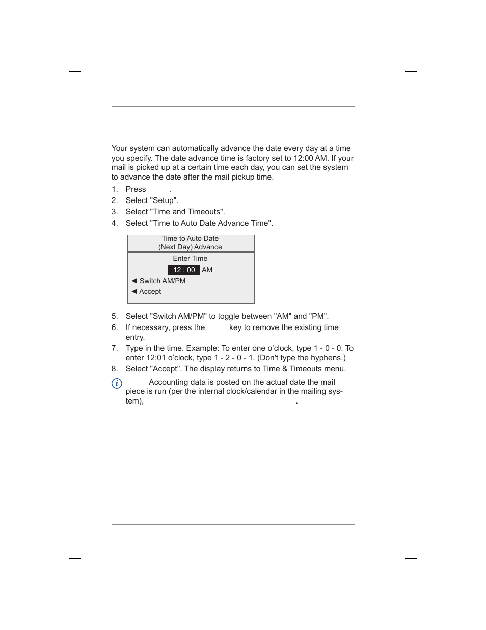 7 • system options | Pitney Bowes DM400C User Manual | Page 92 / 196