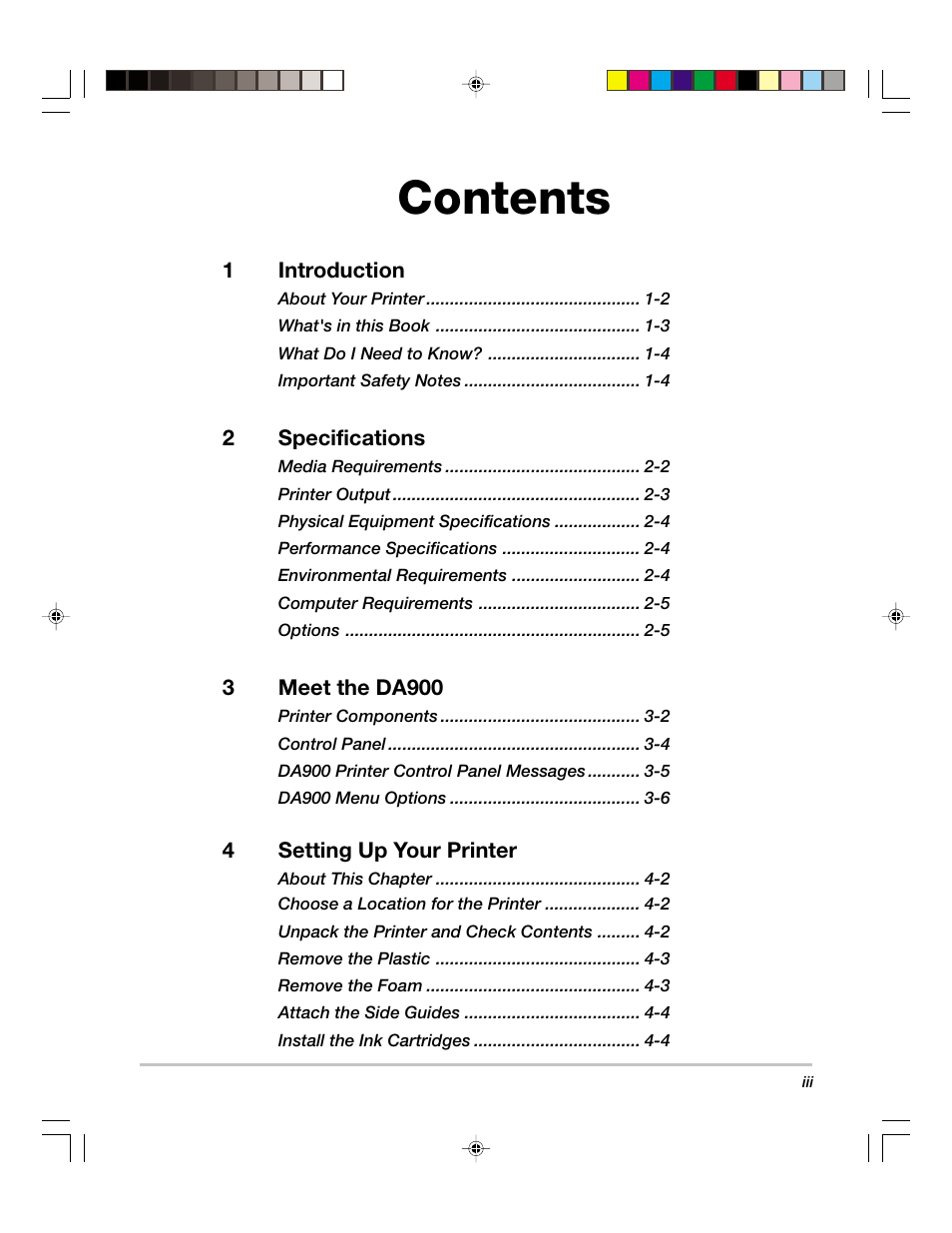 Pitney Bowes ADDRESSRIGHTTM DA900 User Manual | Page 3 / 108