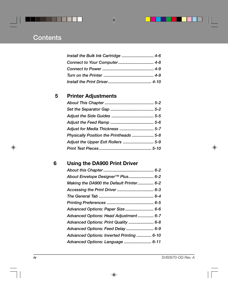 Pitney Bowes ADDRESSRIGHTTM DA900 User Manual | Page 4 / 108